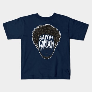 Aaron Gordon Denver Player Silhouette Kids T-Shirt